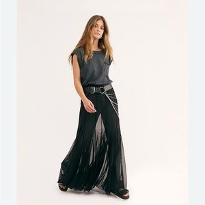 Godet girl mesh 1/2 slip